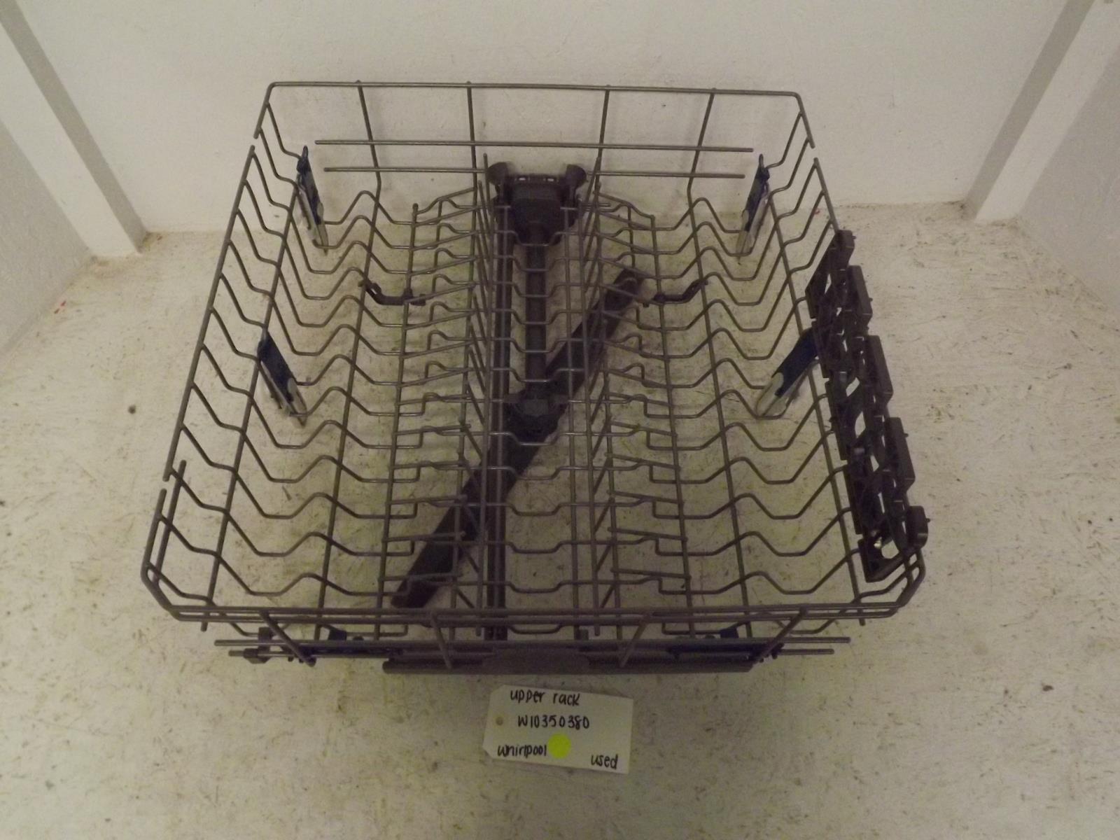 Whirlpool Dishwasher W10350380 Upper Rack Used Whirlpool Dishwasher W10350380 Upper Rack Used